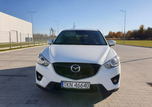 Mazda CX-5 cena 51500 przebieg: 213000, rok produkcji 2013 z Warszawa małe 56